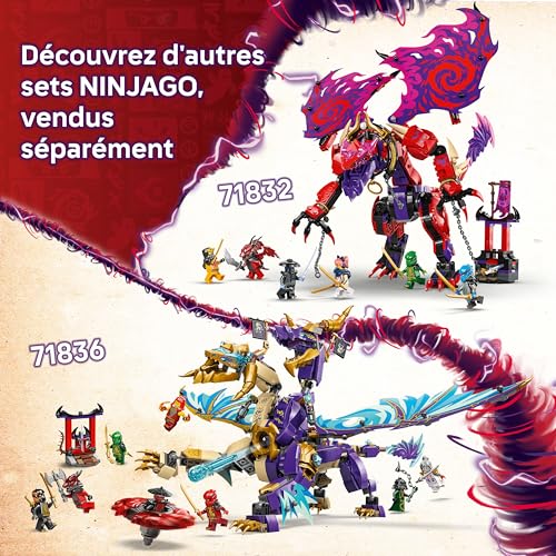 Lego Croc de tonnerre : Le Dragon Du Chaos 71832 Lego La Boite - vue 8