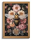 Framed Vintage 3D Textured...