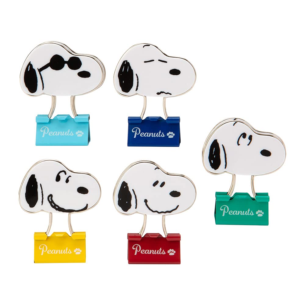Amazon.co.jp: サンリオ(SANRIO) スヌーピー ダブルクリップ5個セット