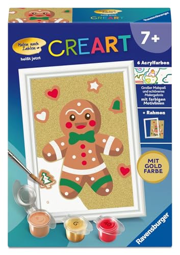 Malen nach Zahlen Sternen-Fuchs Ravensburger CreArt kit peinture pour enfant avec couleur cuivre