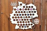  Deutschland Bier Cap Karte