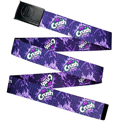 Odd Sox, Pepsi, Mt. Dew, Soda Themes, Men's Web Belt, Adjustable, 1.5 Inch Wide