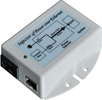 TP-POE-48G - 100-240VAC Input, 48V Gigabit Passive PoE Injector, 24W, with US Power Cord