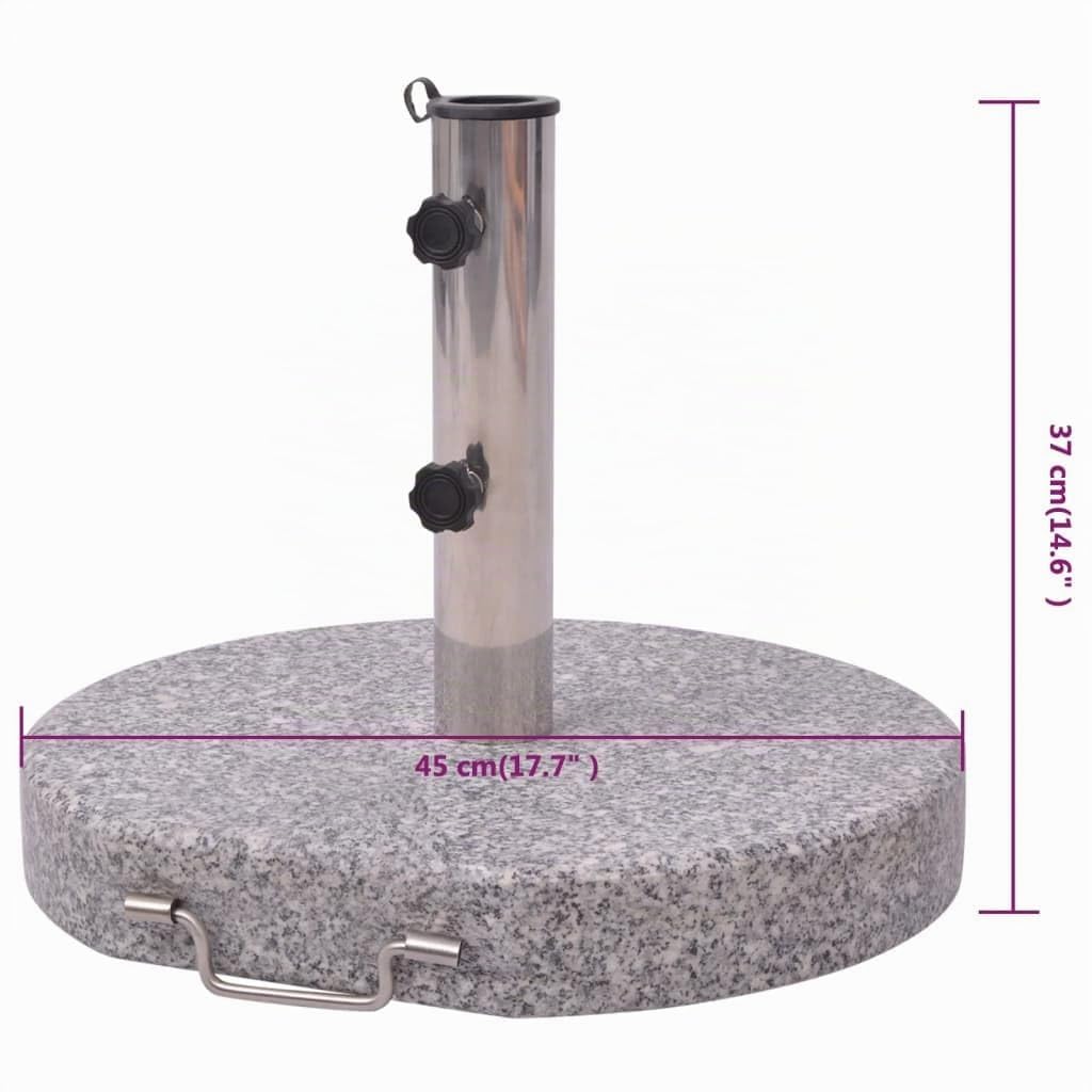 vidaXL Pied de Parasol 45 cm