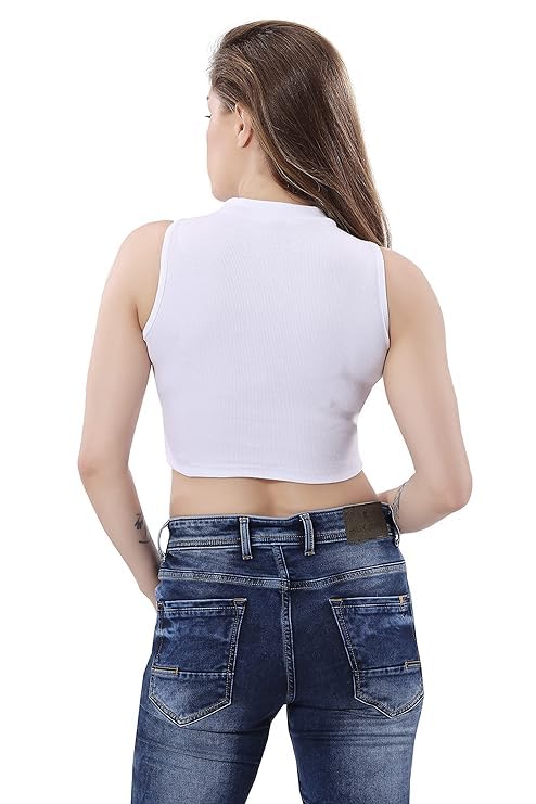 Image of Women's Stylish & Premium Cotton Tank Top & Crop Top for Women