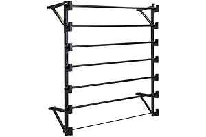 Tie Rack Wall Mounted Ribbon Holder