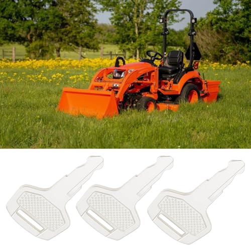 eMagTech Traktor-Zündschlüssel TC832-31810, kompatibel mit Kubota BX Serie ZD1511, 5 Stück