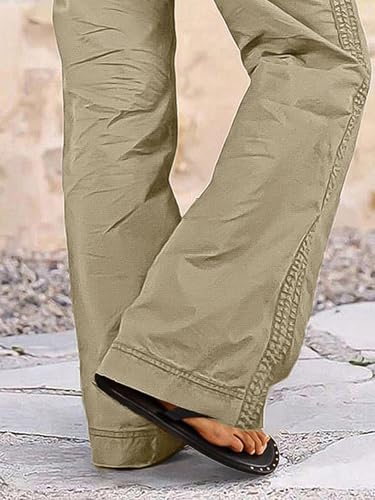 Image of Flamingals Straight Leg Drawstring Pants for Women
