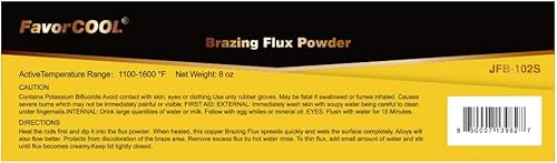 Miniatura 5 de BlueFire Polvo de fundente de soldadura de silicio de aluminio 12 LB para 4047 Varillas de aleación de soldadura a base de aluminio Bobina de