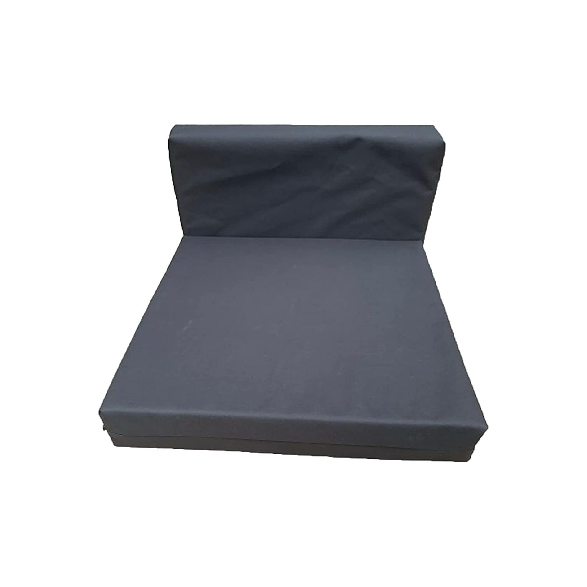 Replacement Rattan Cushion Pads Garden Patio Furniture For Sofa, Dinning, Corner. Wterproof Zipped Washable Cover (60 x 60 x 6 cm, Black)