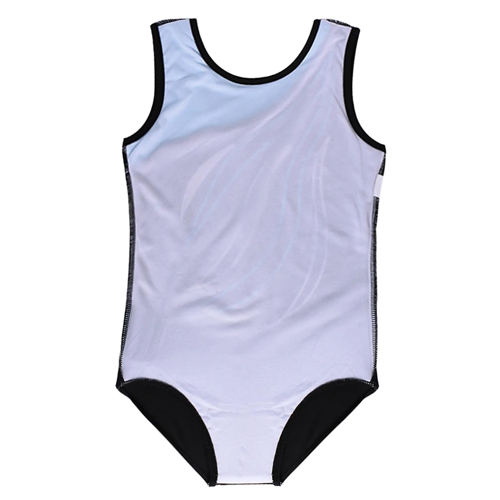 Maillots de Gimnasia Niños pequeños adolescentes Ballet patín gimnasia leotardo niñas niño traje de baile mono gimnástico acrobacias atléticas for niños para Niña ( Color : B179 LightBlue , Size : 12A