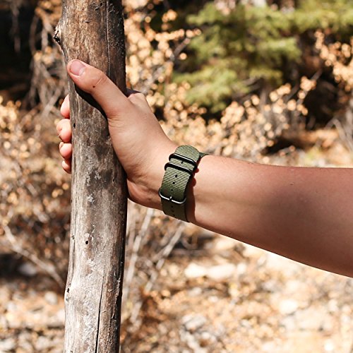 Carterjett 45Mm 44Mm 42Mm Extra Large Compatible With Apple Watch Band Nylon Replacement Iwatch Band Xl Olive Sport Strap Extra Large For Iwatch Series 8 7 6 5 4 3 2 1 & Se (42 44 45 Xxl Army Green) #TOP5