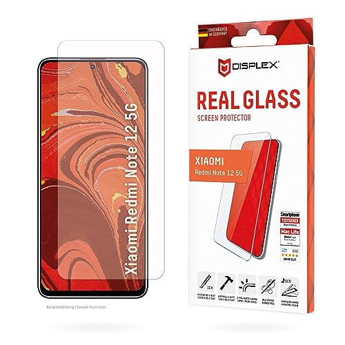 Verre blindé 2D Displex pour Xiaomi Redmi Note 12 5G