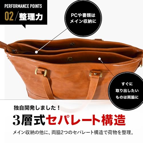 GOLDMEN（ゴールドメン）『2WAYトートバッグ（GB607）』