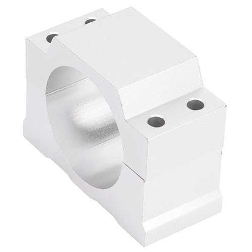 Miniatura 1 de Abrazadera de husillo, accesorio de motor de husillo de 2.047 in de diámetro, abrazadera de soporte de motor con 4 tornillos para grabado CNC,