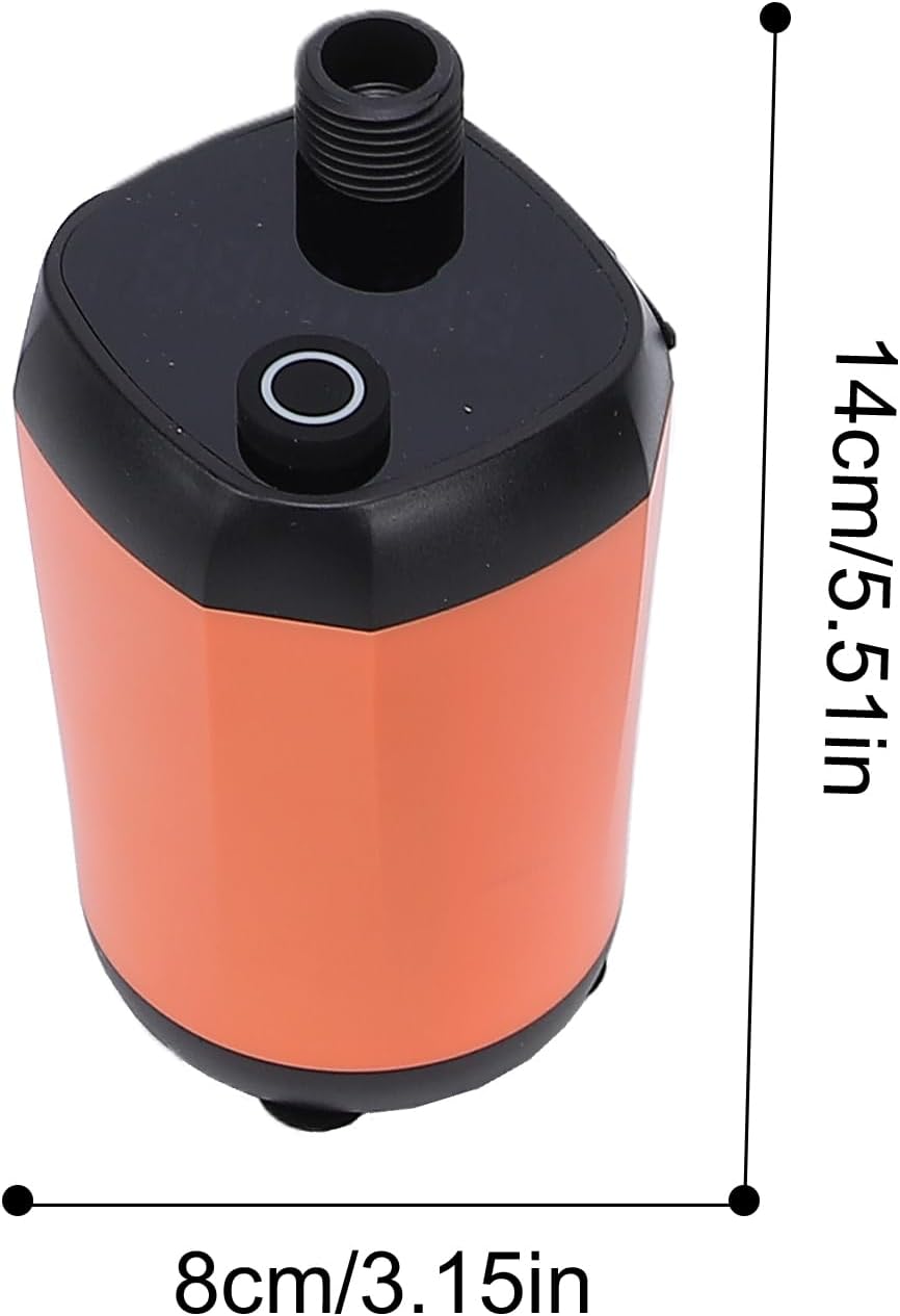 Water Pump, Portable Shower, High Lift 6.5m, Dual Screens, 2 Speed Settings for Camping, Hiking, Car Pet Washing