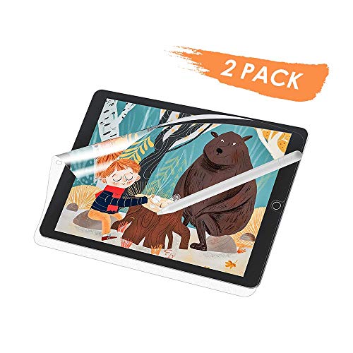 SAEYON [2 Pezzi Non di Vetro Pellicola Protettiva per Apple iPad Air 3 10.5 2020/ iPad 7 10.2 2019/ iPad PRO 10.5 2017, Matte Protezione Schermo per iPad 10,2' & 10,5',Scrivere Paper-Feel Opaca Carta