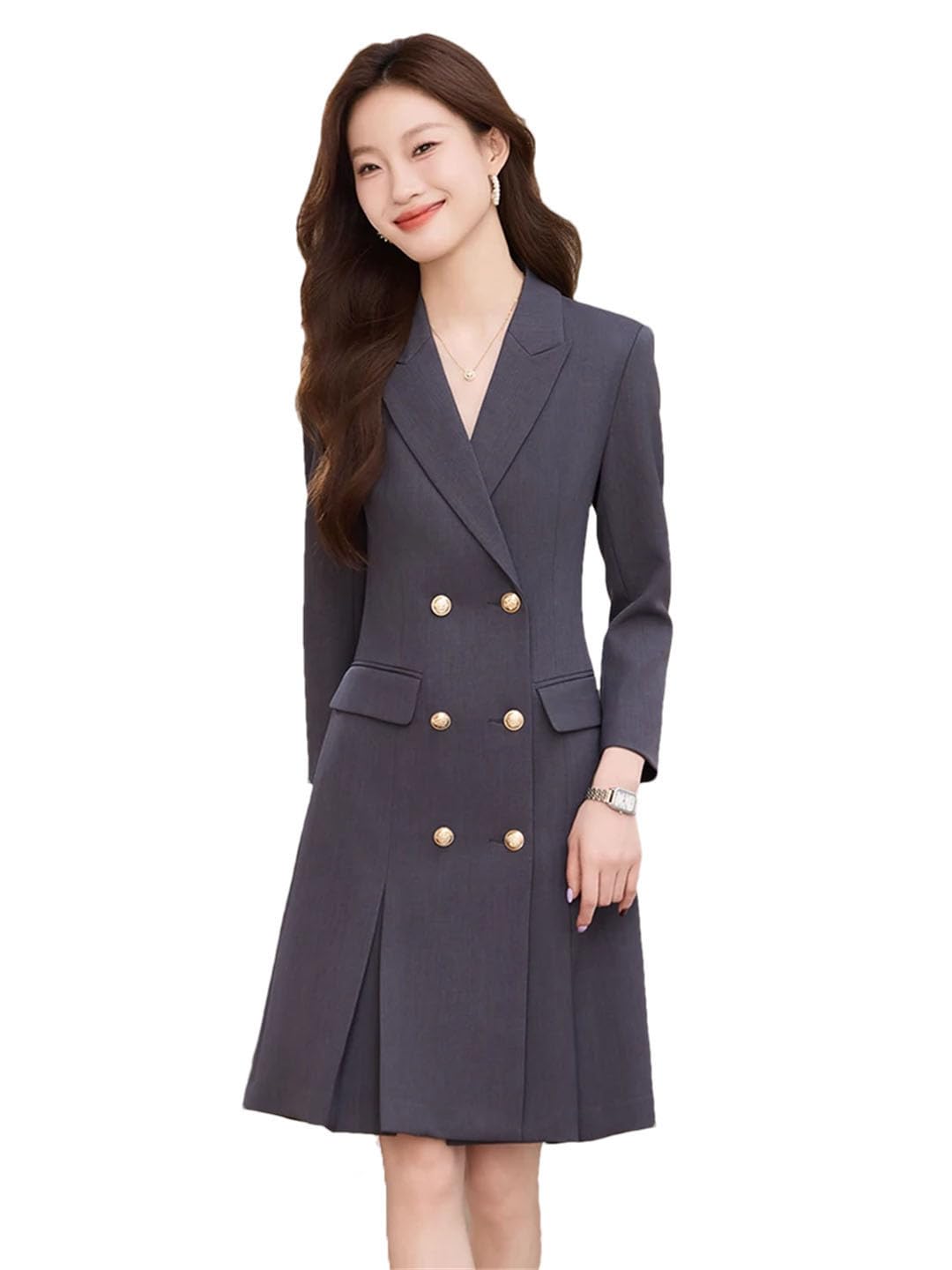 Vestidos formales elegantes para mujer, ropa de trabajo de oficina