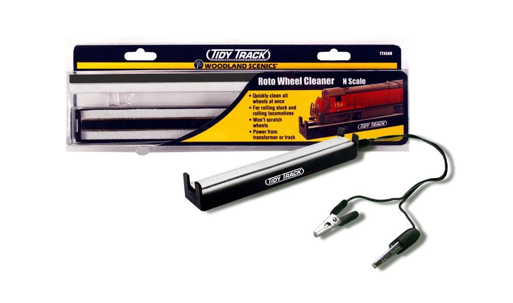 Woodland Scenics WTT4560 Gauge N 1:160 Wheel Set Cleaning Station Locomotives Wheels 1 Piece TT4560