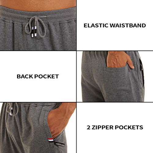 Shorts masculino de algodão com estampa de capri e calça de corrida 3/4 da yuyangdpb com cordão e bo