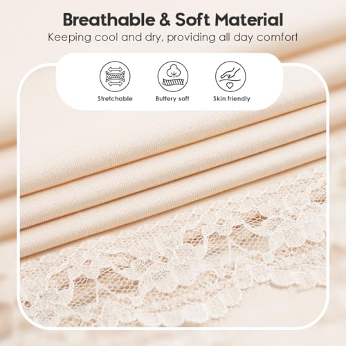 MANCYFIT Women's Tube Top Dress Slip Sleeveless Underdress Invisible Straps4