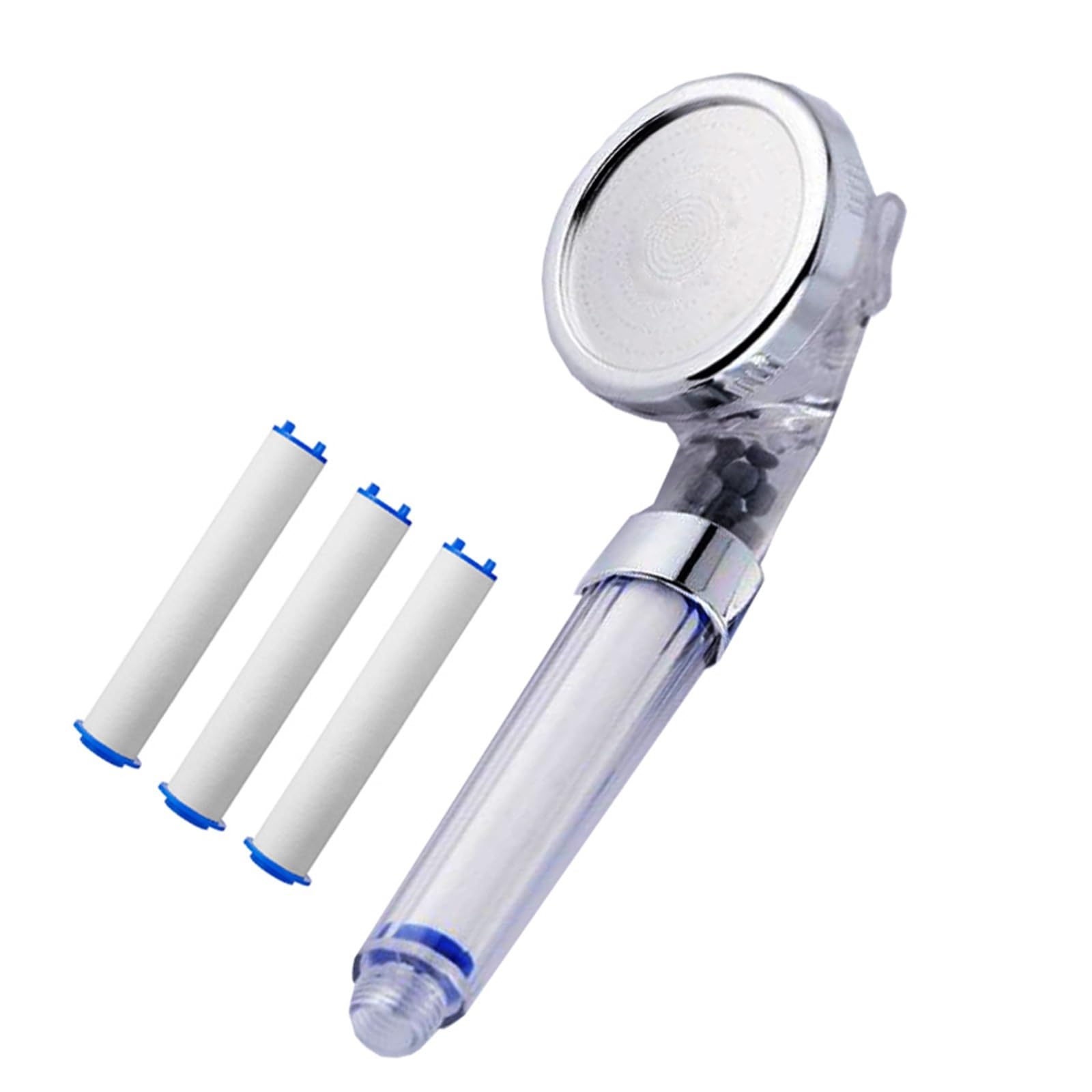 Residual Chlorine Removal PP Cotton Sediment Cartridge Filtered Filter Pure Shower Head(Clear and PP)