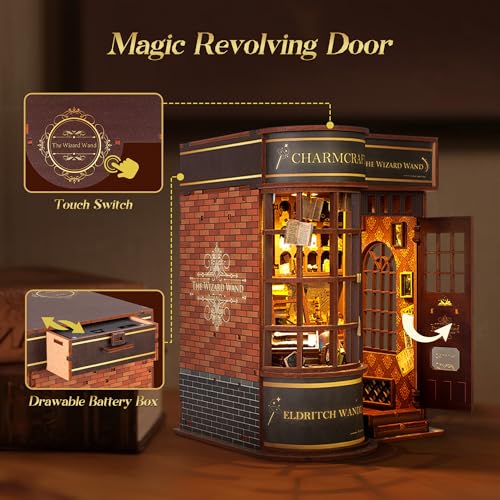 FUNPOLA Wizard Wand Shop Book Nook Kit thumbnail 4