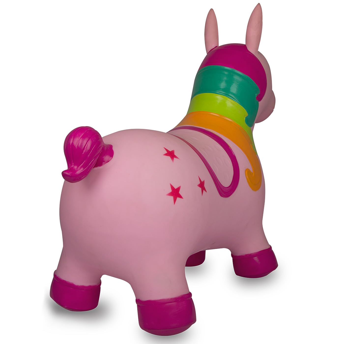 Jamara Animale salterino Unicorno colorato con pompa fino a 50 kg