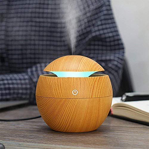 Wood Aromatherapy humidifier Office Desktop Mini Perfume Machine ultrasonic humidifier(Multicolur)-image-30