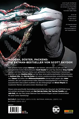 Image of Batman von Scott Snyder und Greg Capullo (Deluxe Edition)
