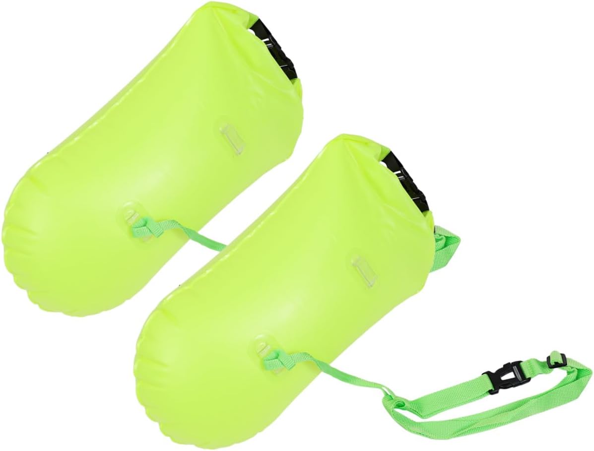 Holibanna 2Pcs Inflatable Swim Bag Practical Floating Pouch for Swimming Lightweight Buoy for Outdoor Water Activities for Summer Fun and Safety