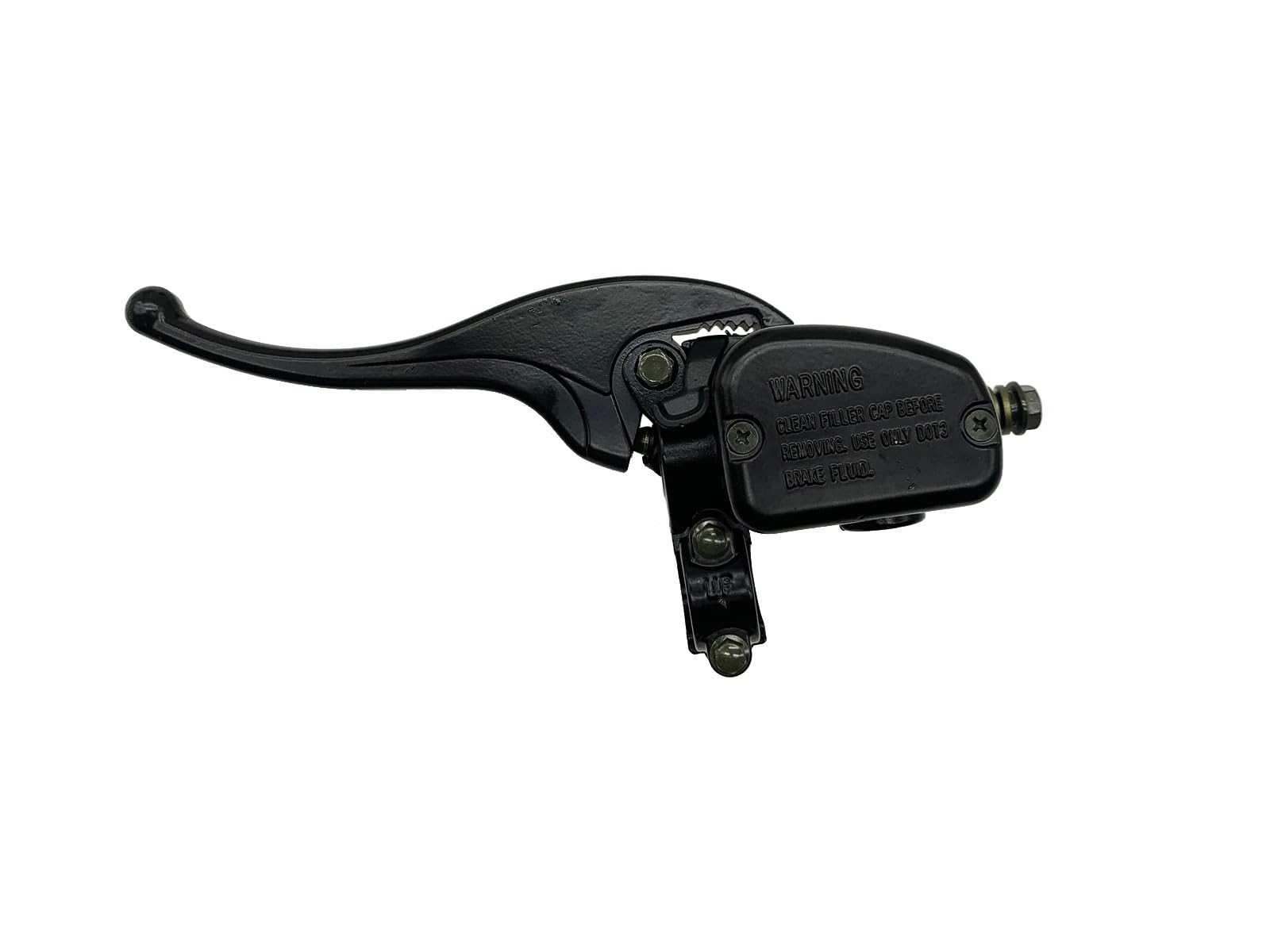 Haysxvr Left Hydraulic Brake Master Cylinder Pump Lever With No Rearview Mirror Holder Forward Brake Pump(Left)