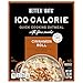 Better Oats 100 Calorie Cinnamon Roll Oatmeal Packets, Flax Seeds and Whole Grains, Instant Breakfast, Cooks in 90 Seconds, Box of 10 Pouches (Pack of 6)
