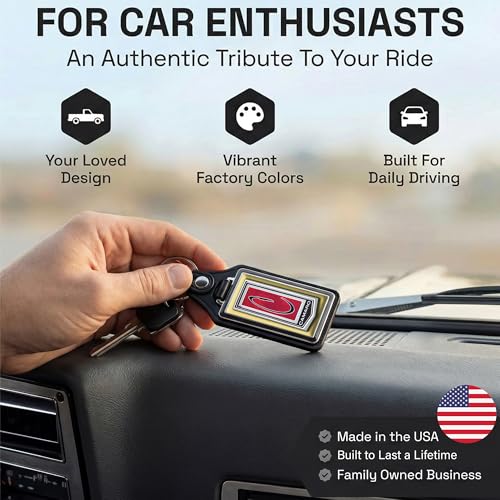 Image of Brotherhood Car Key Chain for Camaro - 1971 to 1973 2nd Gen Designs