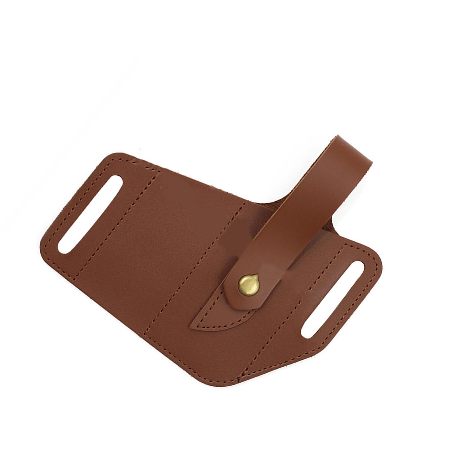 Hzbb Men's A Pu Leather Edcs Essential Holder Storage Container With Multiple Compartts For Wo Nd Outdoors Enthusiasts Business Edcs Ccessory