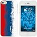 Produktbild PhoneNatic Case kompatibel mit Apple iPhone 5 / 5s / SE Silikon-Hülle WM Russland M9