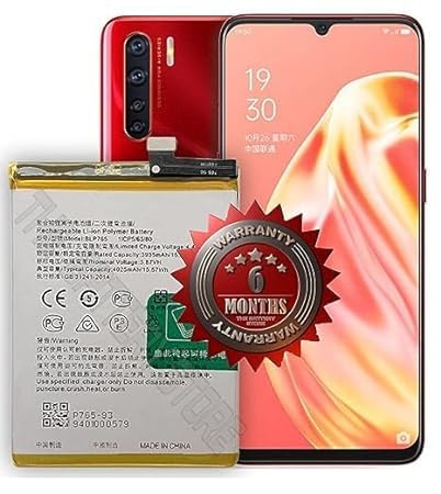 Image of THE BATTERY STORE Original BLP765 Battery for Oppo Reno 3 / A91 / F15 CHP2001 / CPH2021 PCPM00 Battery with 6 Month Warranty**** (O180)