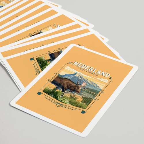 Lantern Press Baraja de Poker de 52 cartas para adultos miniatura 5