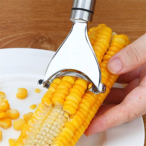 Corn Cob Peeler Stripper Cutter Splitter Remover Thresher Kitchen Salad Tool，Easy To Operate And Clean, Reusable And Durable #TOP12