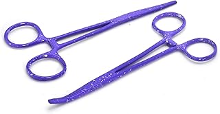 New 2 PCS Dog Pet Ear/Nose Hair Puller Grooming Hemostat Locking Forceps Pliers, 5.5