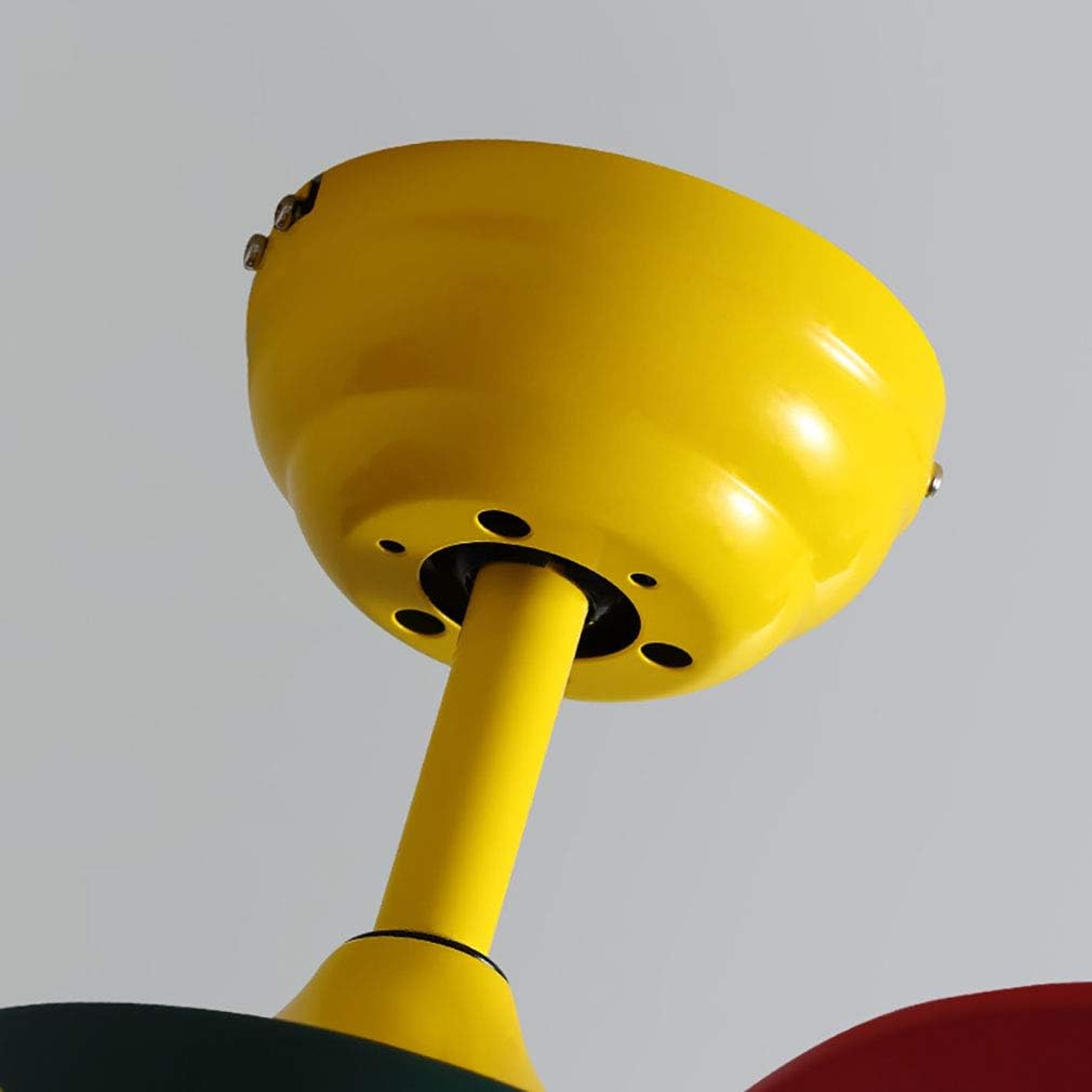 Generic Fanps, Ceilifans with Lightiroom Led Ceililight with Remote Control Adjustable Wind Speed Ceilingp