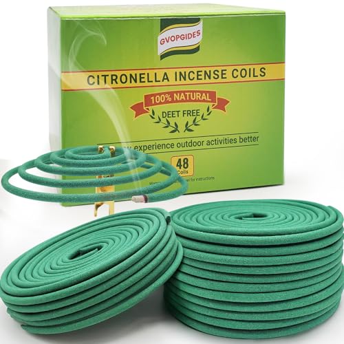 Citronella incense coils, Made from natural plants, Suitable...