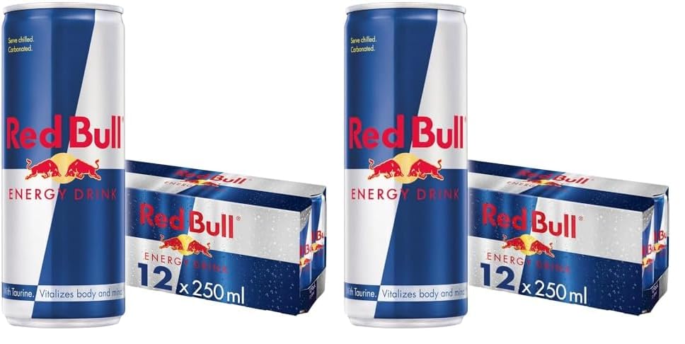 Red BullEnergy Drink 250 ml x12 (Pack of 2)