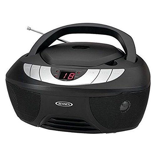 JENSEN CD-475 Portable Stereo CD Player with AM/FM Radio