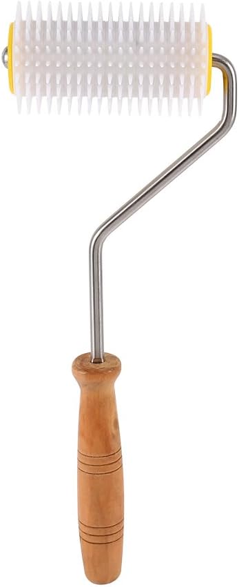 Plastic Roller Type Propolis Collector, Bee Uncapping Needle Roller Fork Rake Shovel Beekeeping Comb Extracting Honey Equipment Beehive, Straights