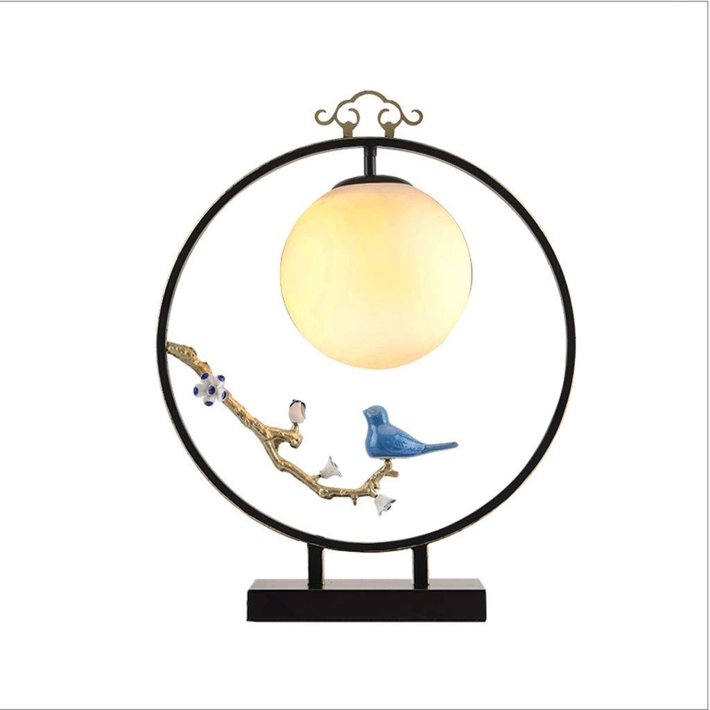 Lampa stołowa Chiński lampa stołowa sypialnia nocna nowa chińska imitacja klasyczna lampa stołowa Chiński styl retro salon zen studium biurko lampa Lampa stołowa LED