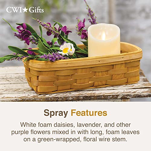 Cwi Gifts 18" Artificial Spring Flower & Flox Spray, Multicolored #TOP5