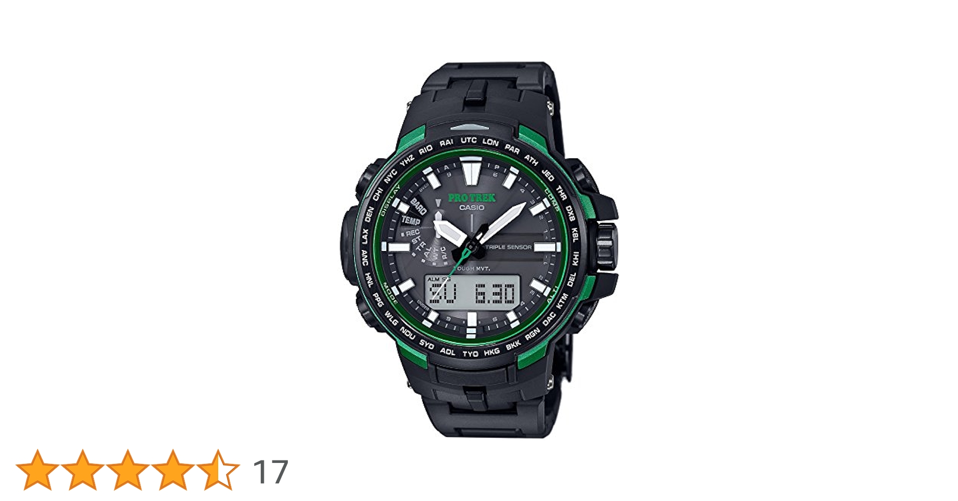 CASIO プロトレック PRW-6100FC-1JF コンポジットバンド 楽天市場】カシオ [CASIO] プロトレックPRW-6000,PRW-3000,PRW