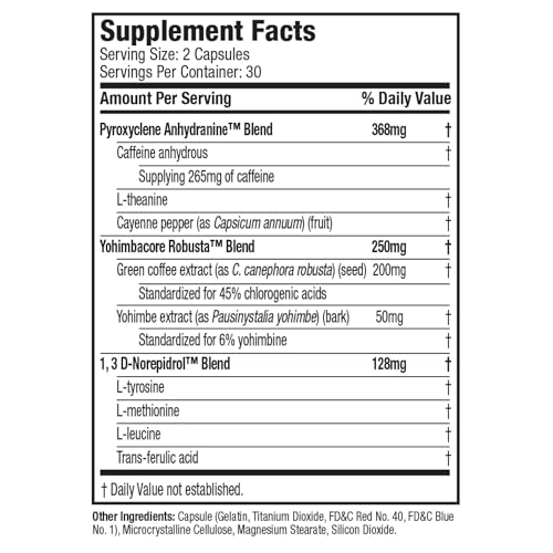 Hydroxycut Hardcore Thermogenic Supplement