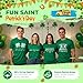 Clover Funny Face St Patricks Day T-Shirt | Saint Paddy Shamrock Shirts for Men | St Pattys Shirt Apparel | Irish Pride Soft & Comfortable Fit T-Shirts XL Irish30